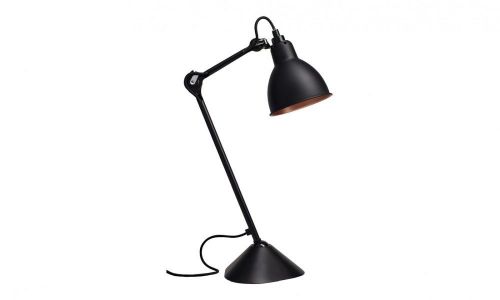 DCW Editions Lampe Gras N205 Bordlampe Rund H: 59cm - Sort/Sort/Kobber