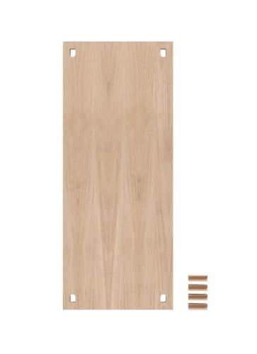 Moebe Shelving System Shelf 85x35 cm - Oak