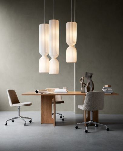Tom Rossau TR41 Pendant 25x140 cm - White