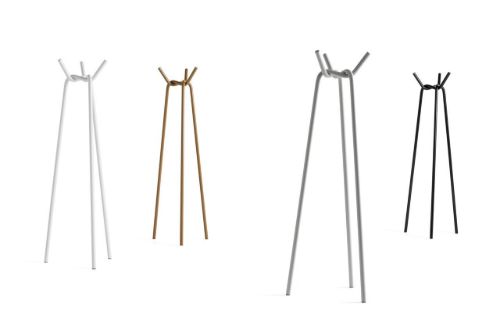 HAY Knit Coat Rack H: 161,5 cm - Grey