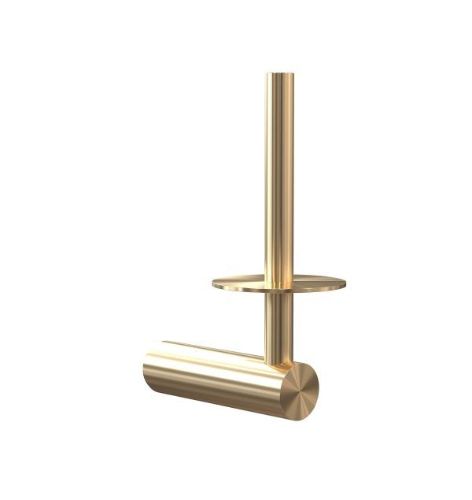 FROST NOVA2 Toiletrulleholder 2 H: 16,75cm - Børstet Guld