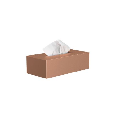 FROST NOVA2 Servietdispenser t/væg og bord 24,8x12,4cm - Børstet Kobber
