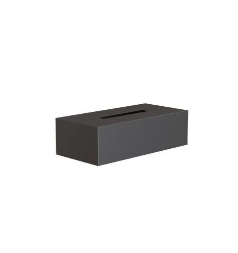 FROST NOVA2 Servietdispenser t/væg og bord 24,8x12,4cm - Børstet Sort