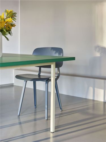 HAY Two Colour Table 200x90 cm - Ochre Powder / Light Grey