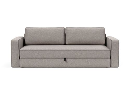 Innovation Living Black Label ILB 401 Sovesofa m. Armlæn 150-200 cm - Corocco Warm Grey/Mat Sort