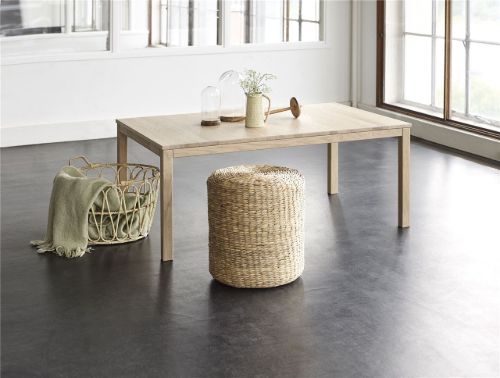 Haslev Klassik 6A Sofabord 85x130 cm - Hvidolieret Eg