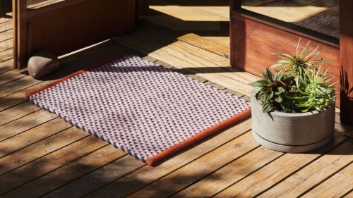HAY Door Mat 50x70 cm - Pink