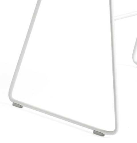 HAY AAC 08 About A Chair SH: 46 cm - White Powder Coated Steel/White