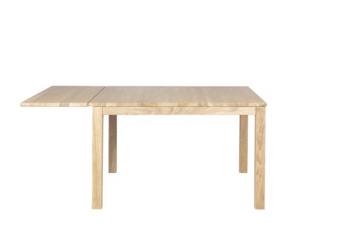 Haslev Klassik 5D Klapbord 85x85 cm - Olieret Eg