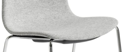 HAY AAC 17 About A Chair SH: 46 cm - Chromed Steel/Hallingdal 116