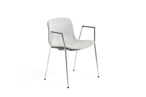HAY AAC 19 About A Chair SH: 46 cm - Chromed Steel/Hallingdal 116