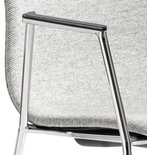 HAY AAC 19 About A Chair SH: 46 cm - Chromed Steel/Hallingdal 116