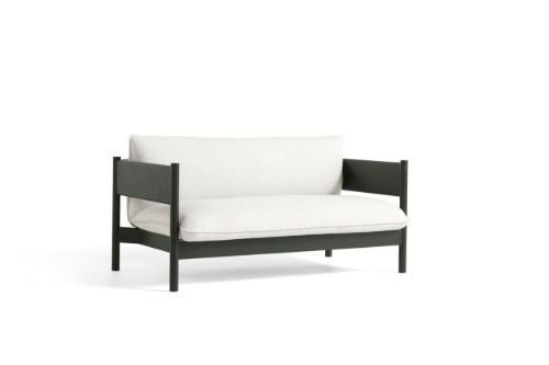 HAY Arbour Club Sofa B: 150 cm - Mode 009 / Black Water-Based Lacquered Solid Beech