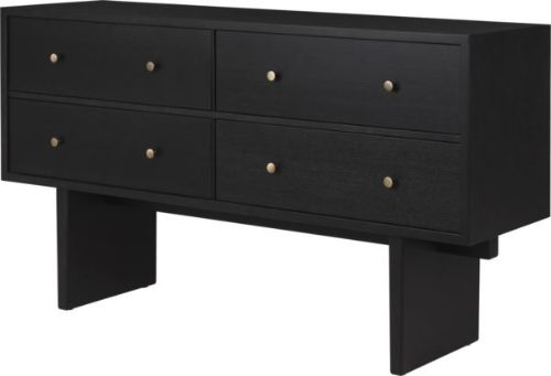 GUBI Private Sideboard 160x45 cm - Brown/Black Stained Oak