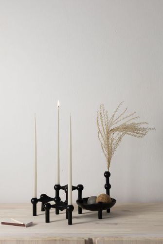 STOFF Nagel Taper Candles by Ester & Erik 6 pcs H: 29 cm - Off-White