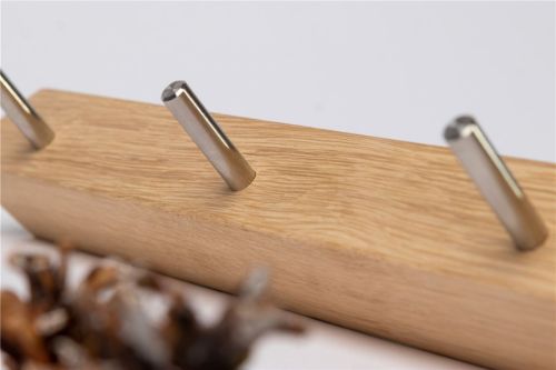 Hoigaard KR-5 Knagerække B:56 cm - Eg Sæbebehandlet