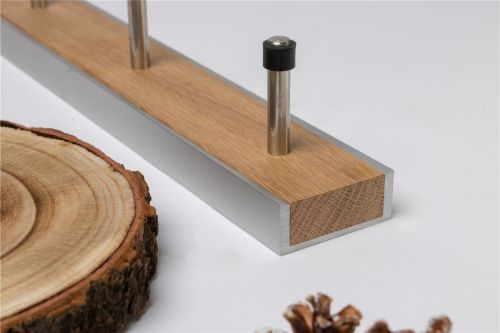 Hoigaard KR-35 Knagerække B:60 cm - Eg Olieret