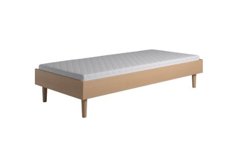Kaagaard 380 Sengeramme 90x200 cm - Lakeret Bøg/Træben
