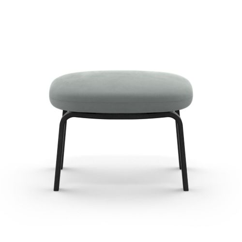 Normann Copenhagen Era Footstool Black Oak H: 39 cm - City Velvet Vol 2 / 086