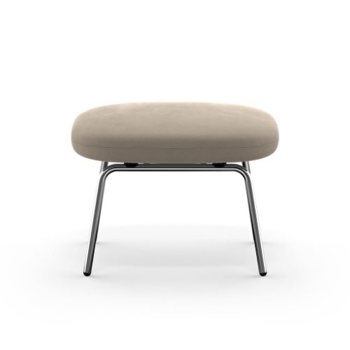 Normann Copenhagen Era Footstool Chrome H: 39 cm - City Velvet Vol 2 / 096