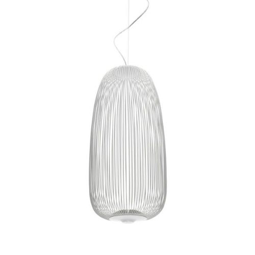 Foscarini Spokes 1 Pendel LED My Light H: 71 cm - Hvid