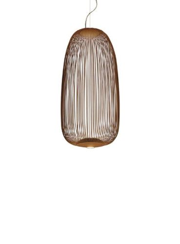 Foscarini Spokes 1 Pendel LED My Light H: 71 cm - Kobber