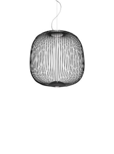 Foscarini Spokes 2 Pendel LED My Light H: 52,5 cm - Sort