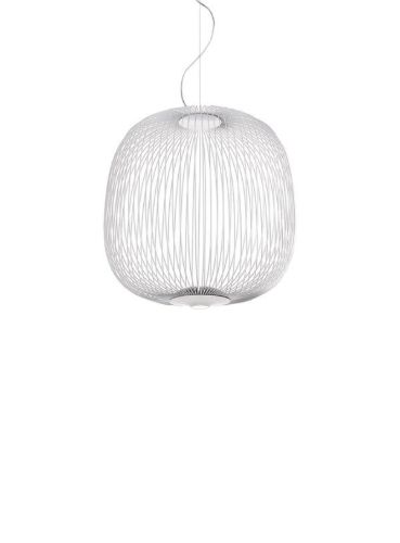Foscarini Spokes 2 Pendel LED My Light H: 52,5 cm - Hvid