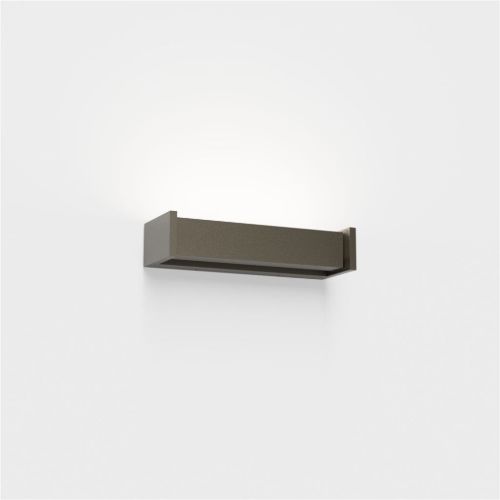 Lampefeber Slat One Udendørs Væg-/Loftlampe B: 22 cm - Cool Brown