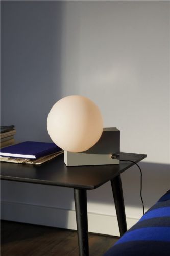 &Tradition SHY1 Journey Table & Wall Lamp H: 24cm - Silk Grey