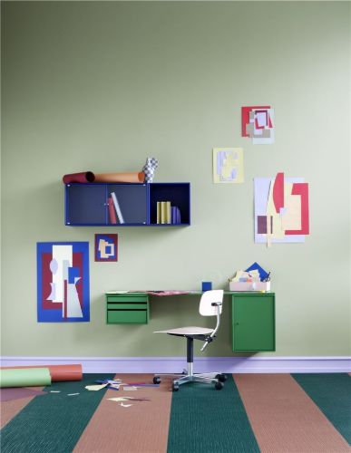 Montana Selection Workshop Skrivebord 140,7x48,4x46,8 cm - 04 Anthracite