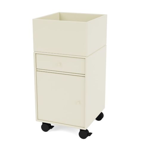 Montana Selection Runner Opbevaring på hjul H: 73,8 cm - 150 Vanilla
