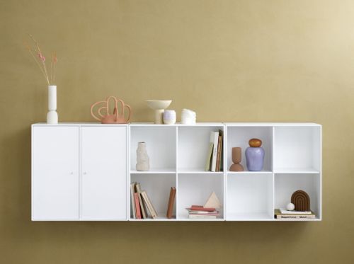 Montana QS Selection 1112 Show Bogreol med ophængsbeslag 69,6x69,6 cm - 157 Cumin