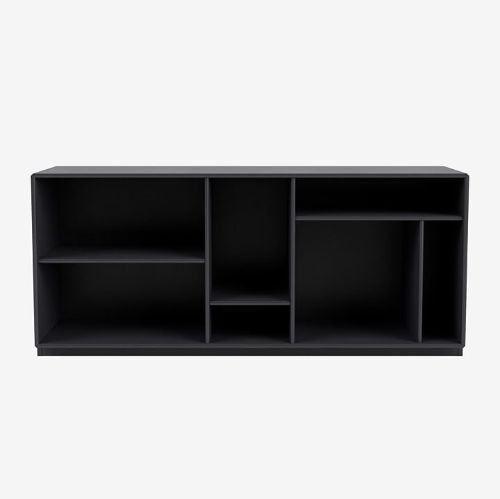 Montana Mega 200801 Skænk med sokkel 3 cm 115,2x38 cm - 04 Anthracite