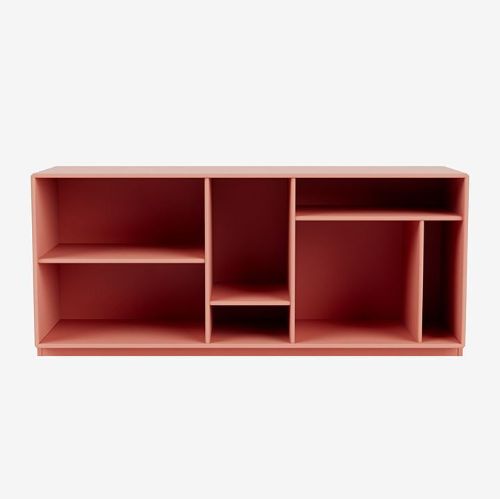 Montana Mega 200801 Skænk med sokkel 3 cm 115,2x38 cm - 151 Rhubarb