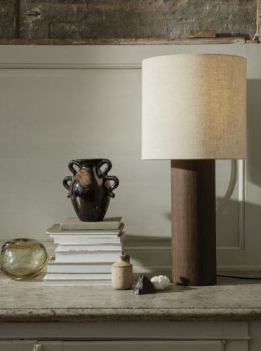 Ferm Living Eclipse Lampeskærm Large H: 40 cm - Natural