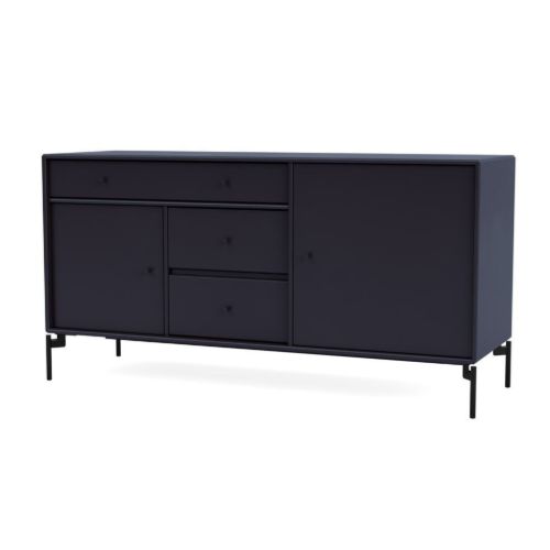 Montana Mega 200802 Skænk med ben 115,2x38 cm - 147 Shadow / Black