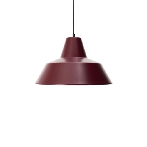 Made By Hand Workshop Lamp W2 Ø: 28 cm - Wine Red