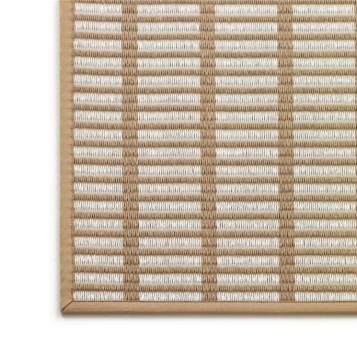 Woodnotes New York Carpet Sewn Edges 140x200 cm - Natural/White