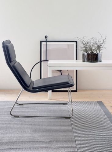 Woodnotes San Francisco Carpet Sewn Edges 170x240 cm - Grey/Stone