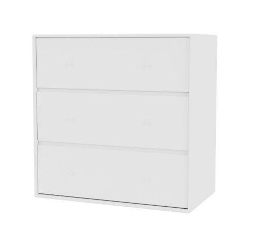 Montana QS Selection Carry Kommode med ophængsbeslag 69,6x69,6 cm - 101 New White
