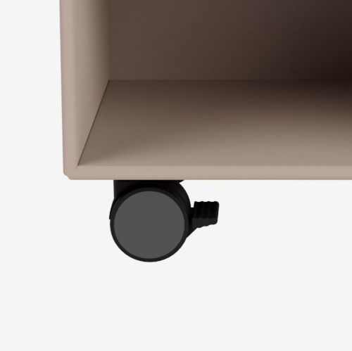 BRUG IKKE Montana SRCO Hjul til reolmodul 4 stk. H: 7,8 cm - 04 Anthracite