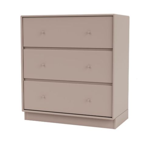 Montana Selection Carry Kommode med sokkel 7 cm 69,6x69,6 cm - 137 Mushroom