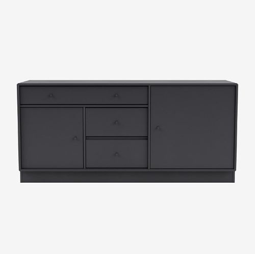 Montana Mega 200802 Skænk med sokkel 7 cm 115,2x38 cm - 04 Anthracite