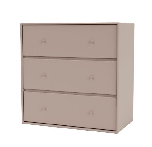 Montana Selection Carry Kommode med ophængsbeslag 69,6x69,6 cm - 137 Mushroom