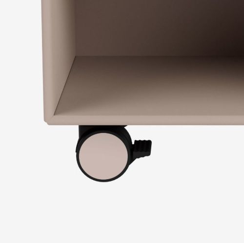 BRUG IKKE Montana SRCO Hjul til reolmodul 4 stk. H: 7,8 cm - 137 Mushroom