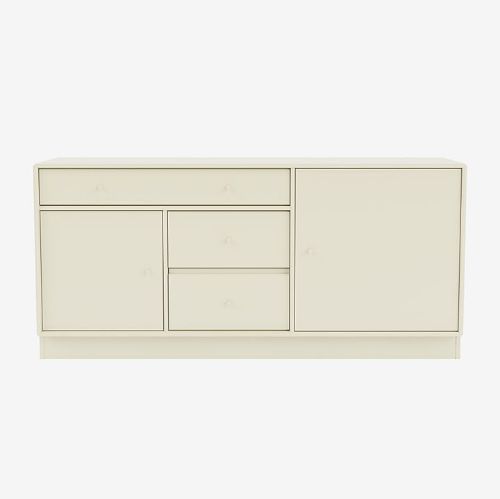 Montana Mega 200802 Skænk med sokkel 7 cm 115,2x38 cm - 150 Vanilla