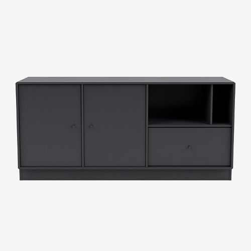 Montana Mega 200803 Skænk med sokkel 7 cm 115,2x38 cm - 04 Anthracite