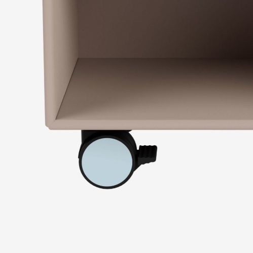 BRUG IKKE Montana SRCO Hjul til reolmodul 4 stk. H: 7,8 cm - 148 Flint