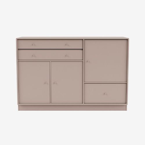 Montana Mega 201202 Skænk med sokkel 7 cm 115,2x38 cm - 137 Mushroom